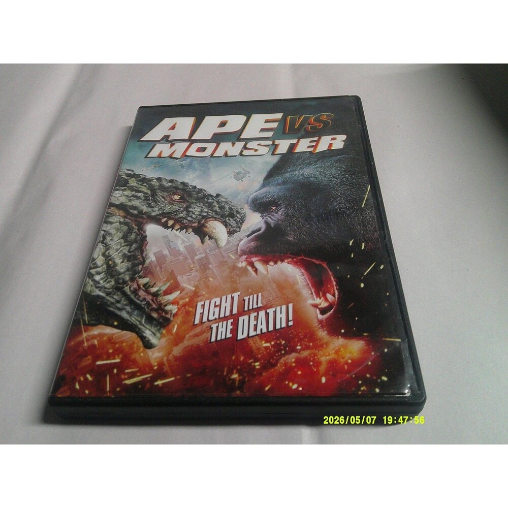 Ape vs Monster DVD The Asylum Home Entertainment 2021 Widescreen Sci-Fi Action